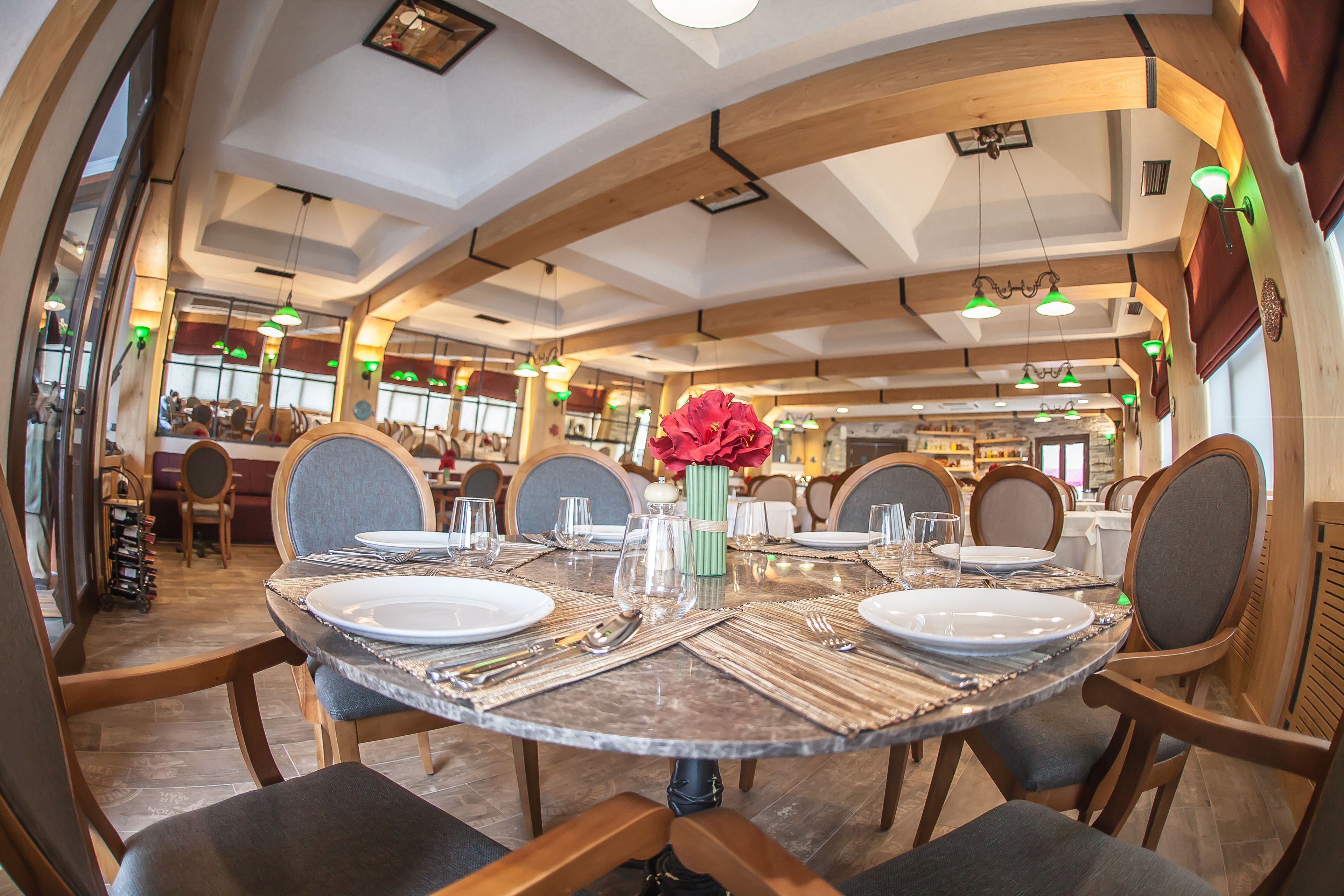 breakfast, lunch, dinner served; international cuisine, pool views