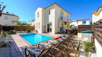 Villa, 3 Bedrooms (Nadia) | Pool | Outdoor pool, pool umbrellas, sun loungers