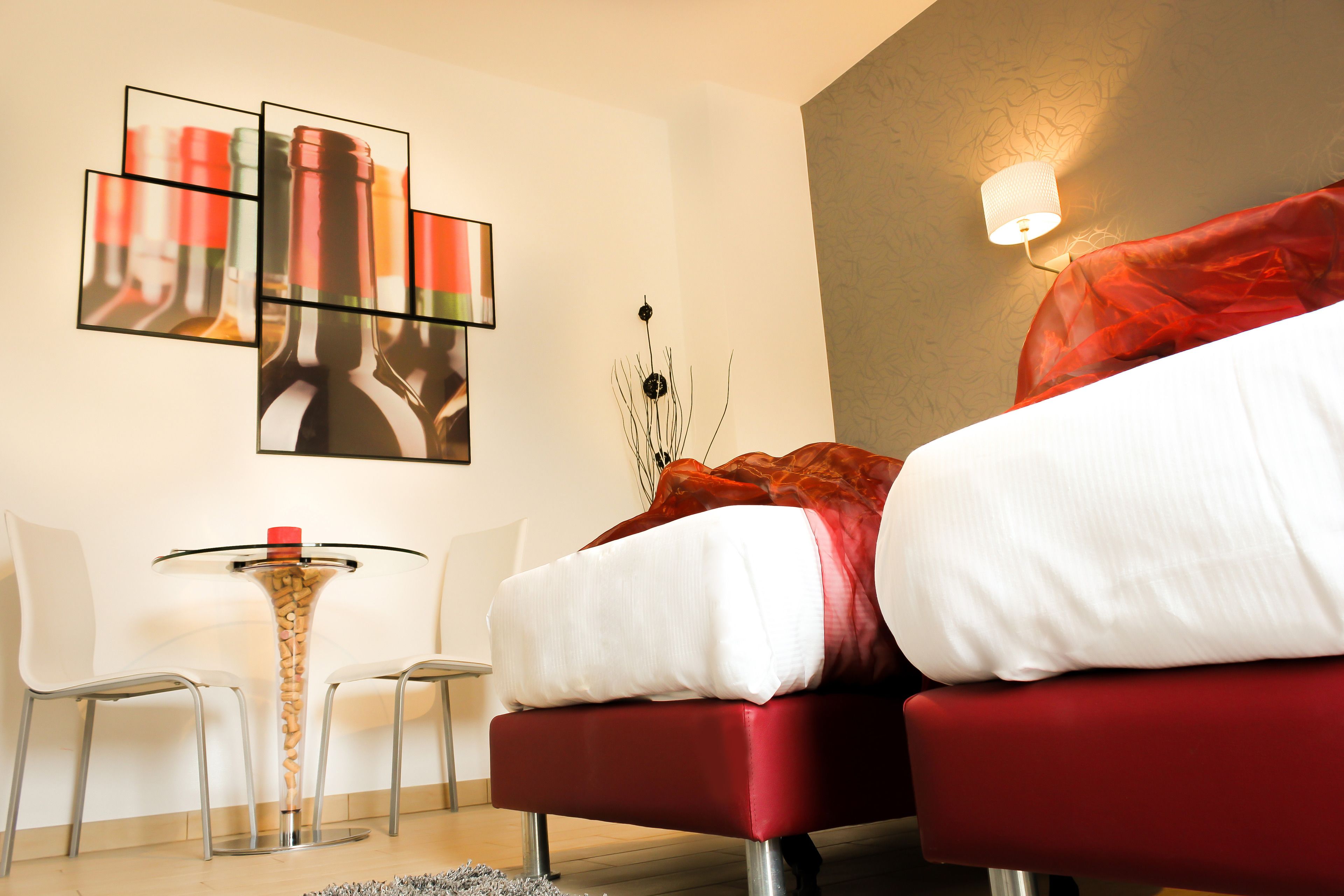 premium bedding, down duvets, in-room safe, desk