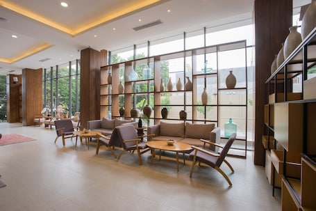 Lobby sitting area