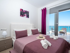 Villa, 3 Bedrooms, Beachfront | 3 bedrooms, iron/ironing board, free cribs/infant beds, free WiFi - Villa Almyra (Hersonissos)