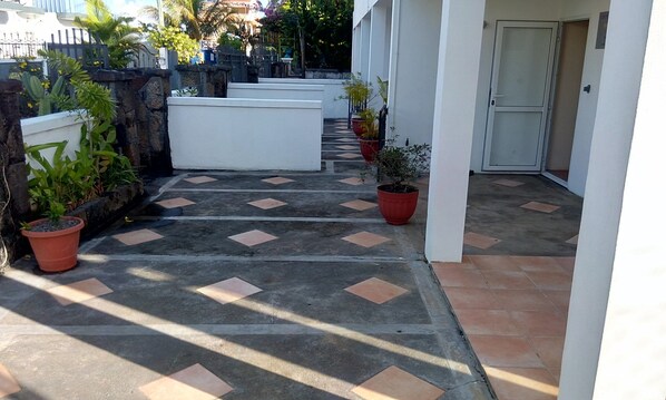 Enceinte de l’hébergement