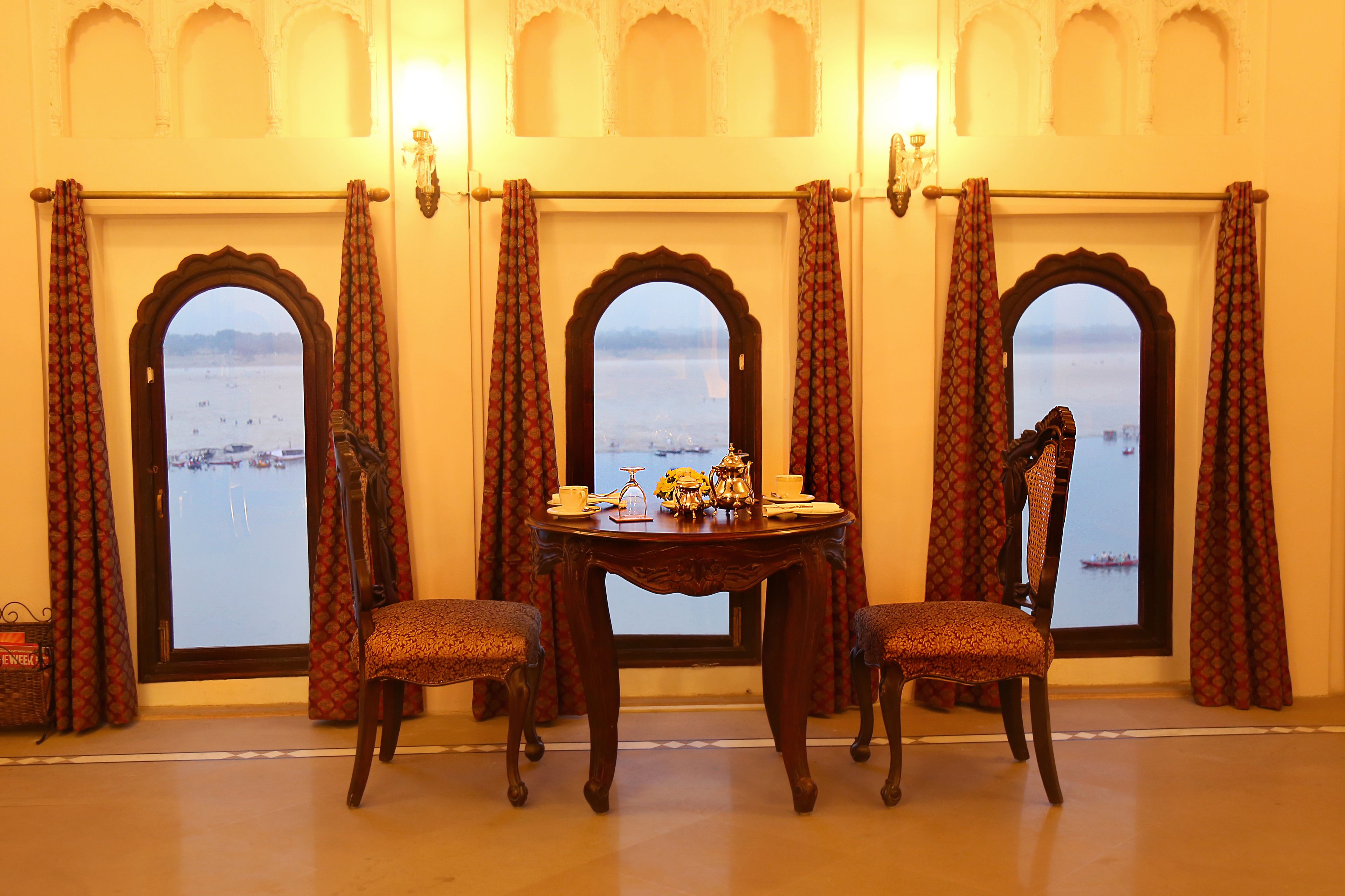 maharaja suite with ganges view | 1 bedroom, premium bedding, minibar, in-room safe