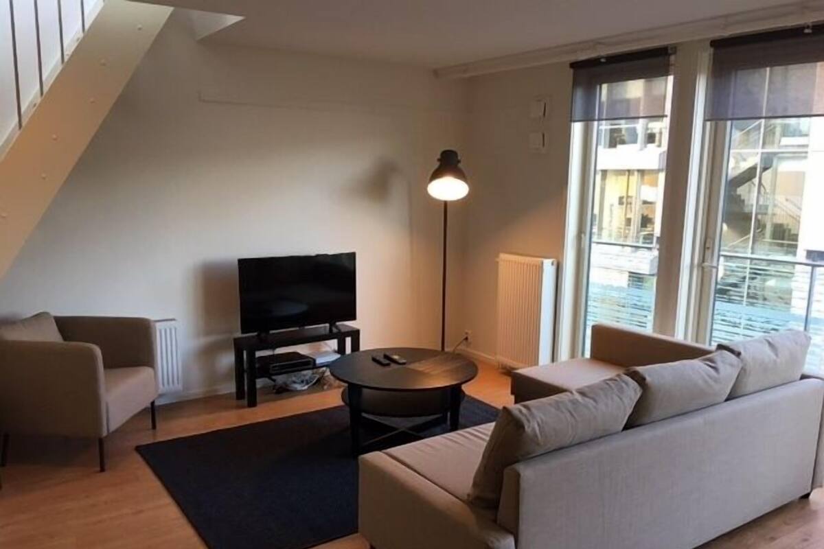 Norwegian Hotelapartment Tjuvholmen Alle 4 (Towels/Sheets/Cleaning Excluded) | Living area