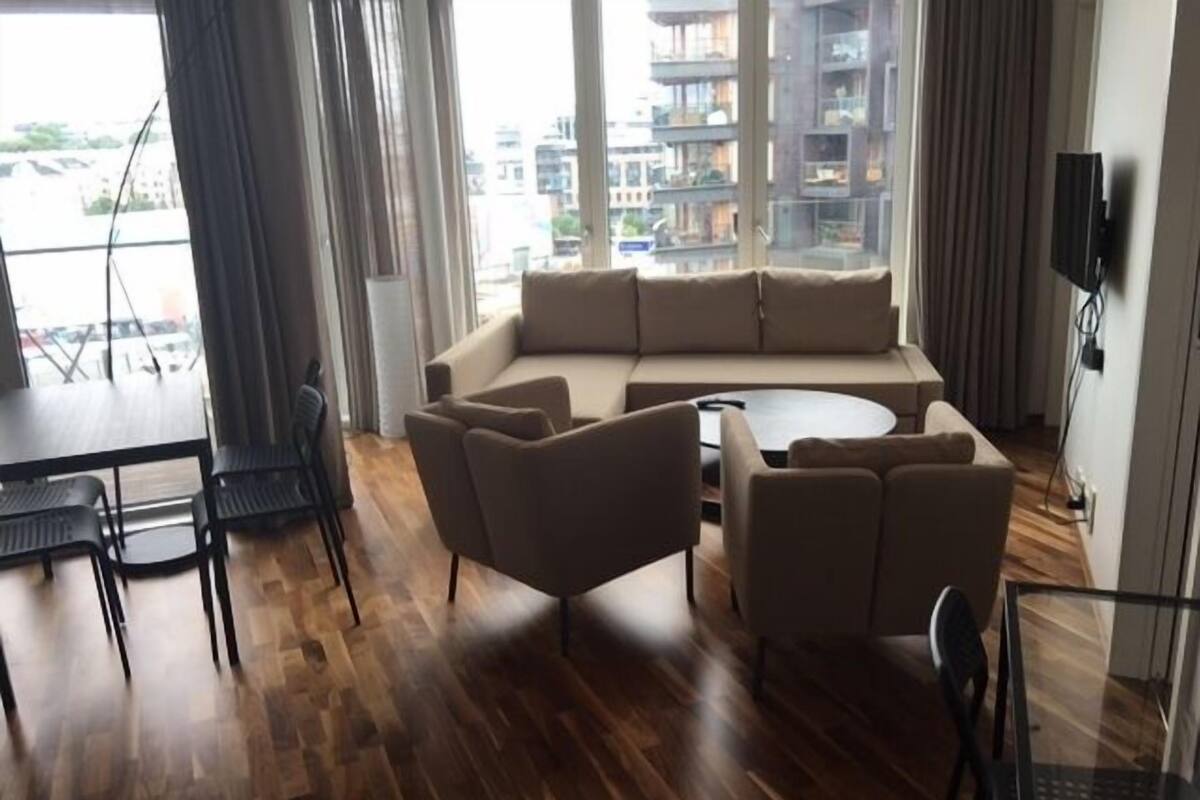 Apartment, 1 bedroom Tjuvholmen, Landgangen 3 (Towels/Sheets/Cleaning Excluded)  | Living area