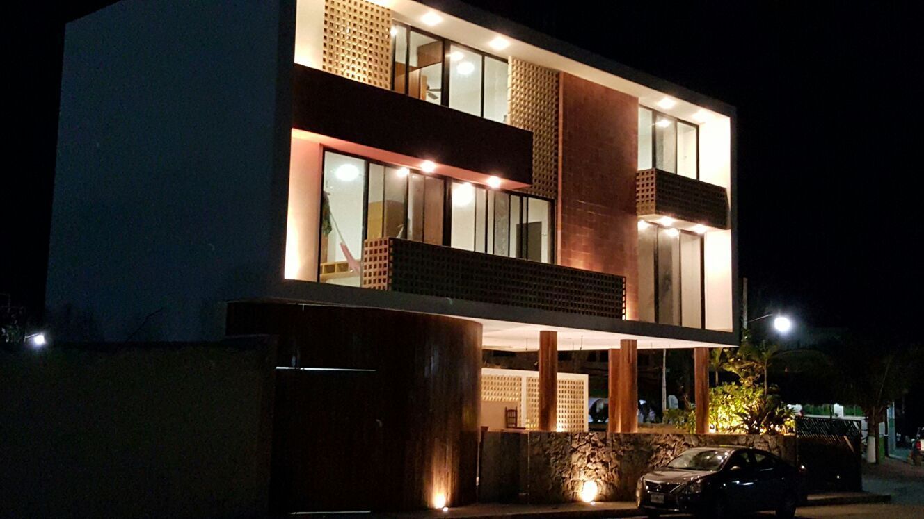 front of property – evening/night