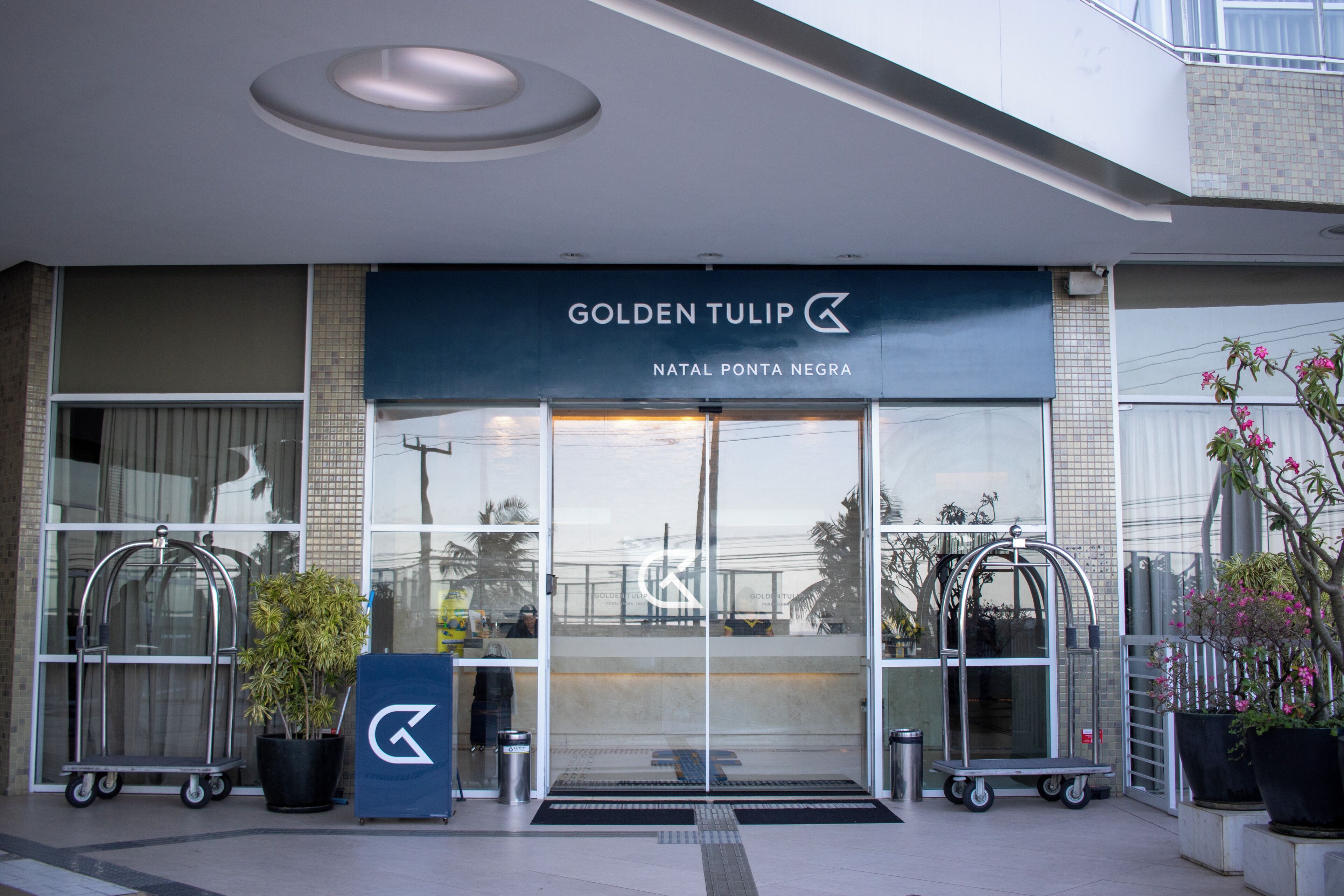 Majoituspaikan julkisivu