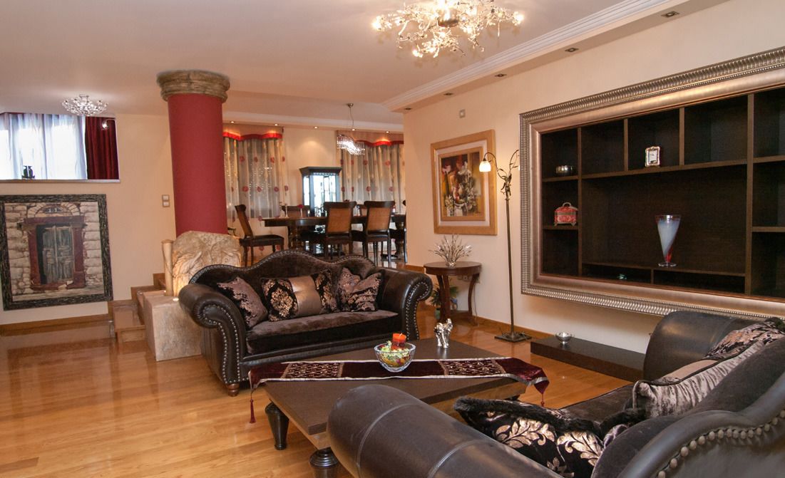 Flachbildfernseher, Kamin