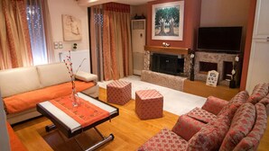 Villa, Private Pool | Living room - Villa Dioni (Rafina-Pikermi)