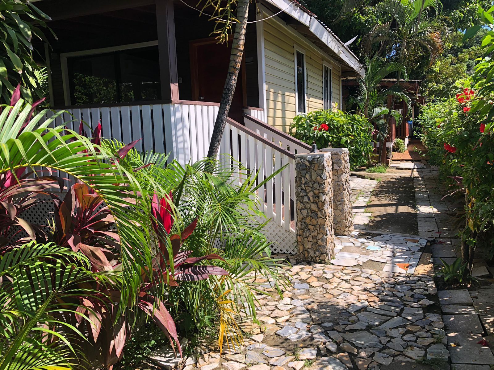 Garden View, Two Double Beds (WE3)