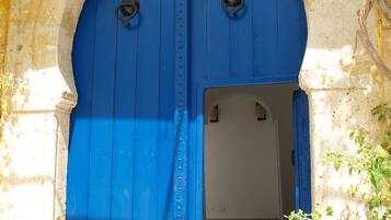 Entrada de la propiedad