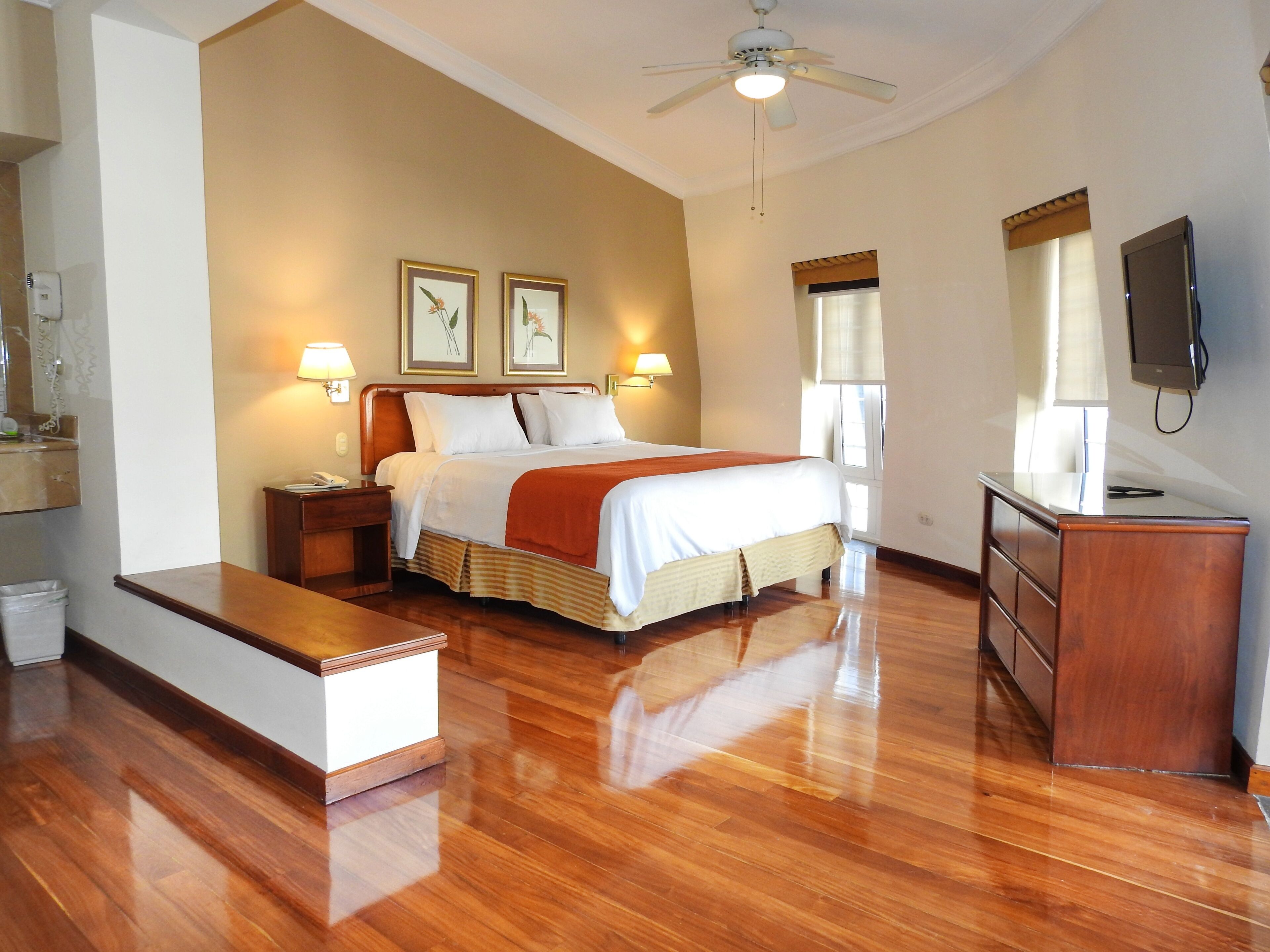 deluxe suite | 1 bedroom, in-room safe, desk, laptop workspace