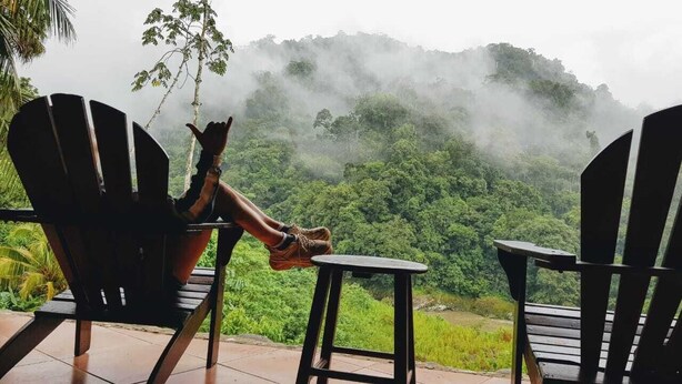 Terrace/patio - Pacuare River Lodge (Siquirres)