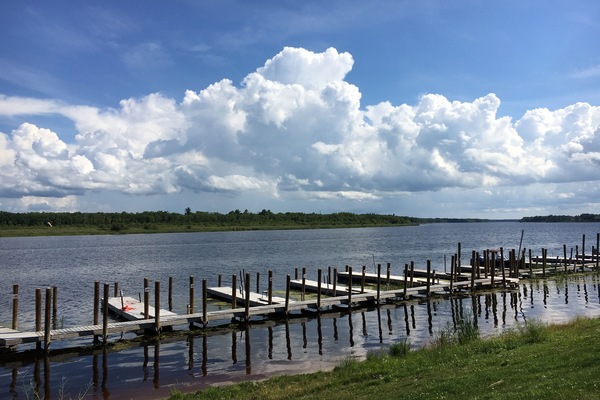 Blick auf das Wasser