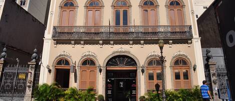 Fassade der Unterkunft