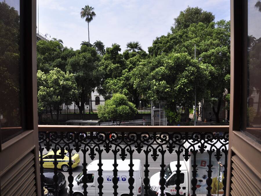 Utsikt fra overnattingsstedet