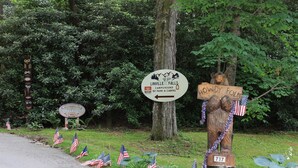 Unclassified image, 2 of 70, button - Linville Falls Campground & Cabins - A Cruise Inn Park (Newland)