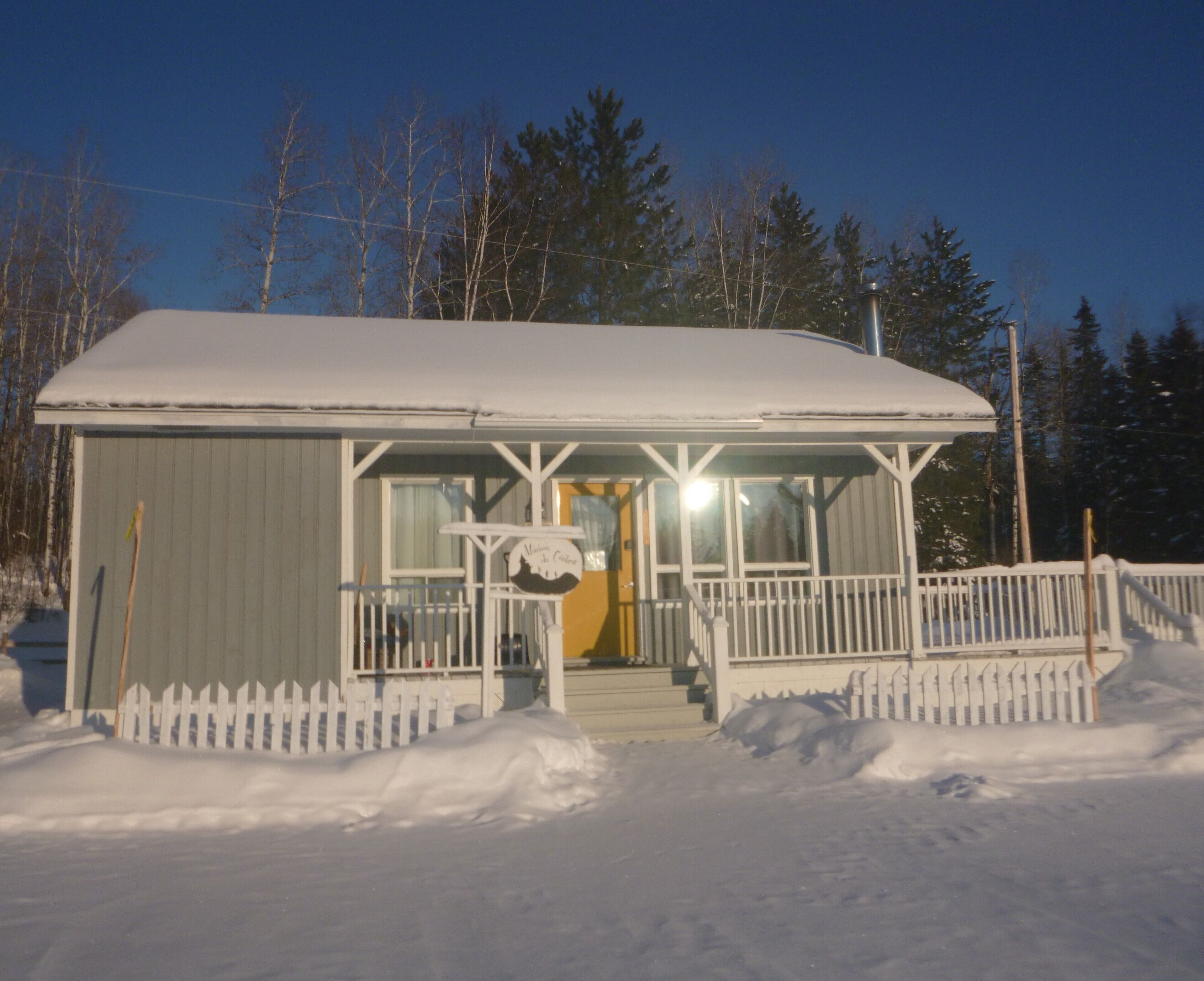 Fassade der Unterkunft