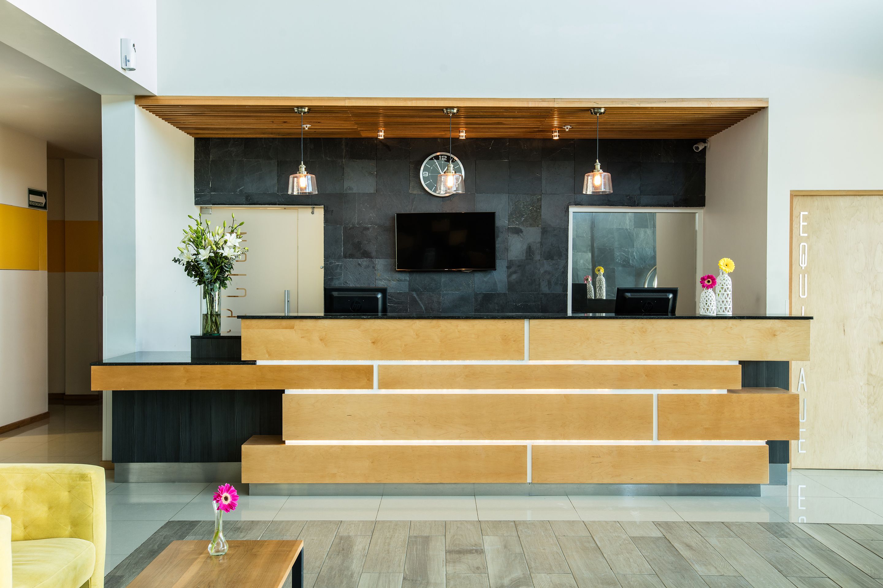 check-in/check-out kiosk