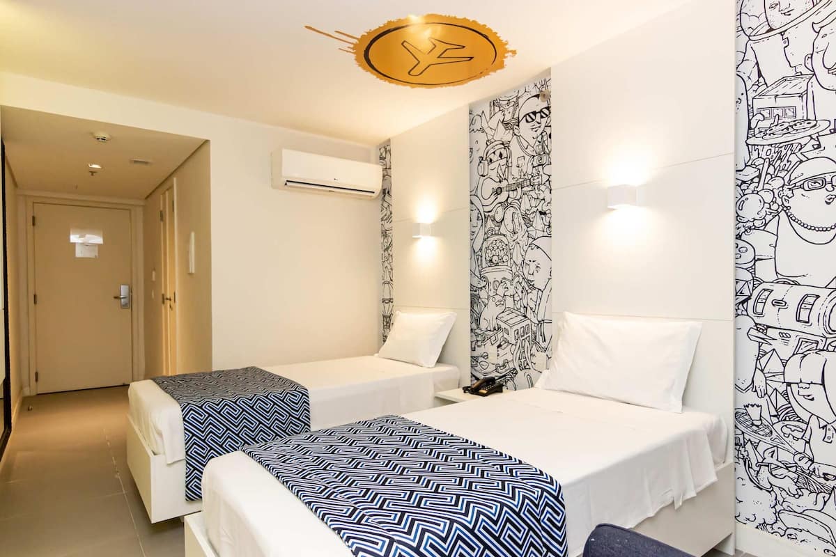 Standard Apartment, 2 Twin Beds | Minibar, in-room safe, soundproofing, free WiFi