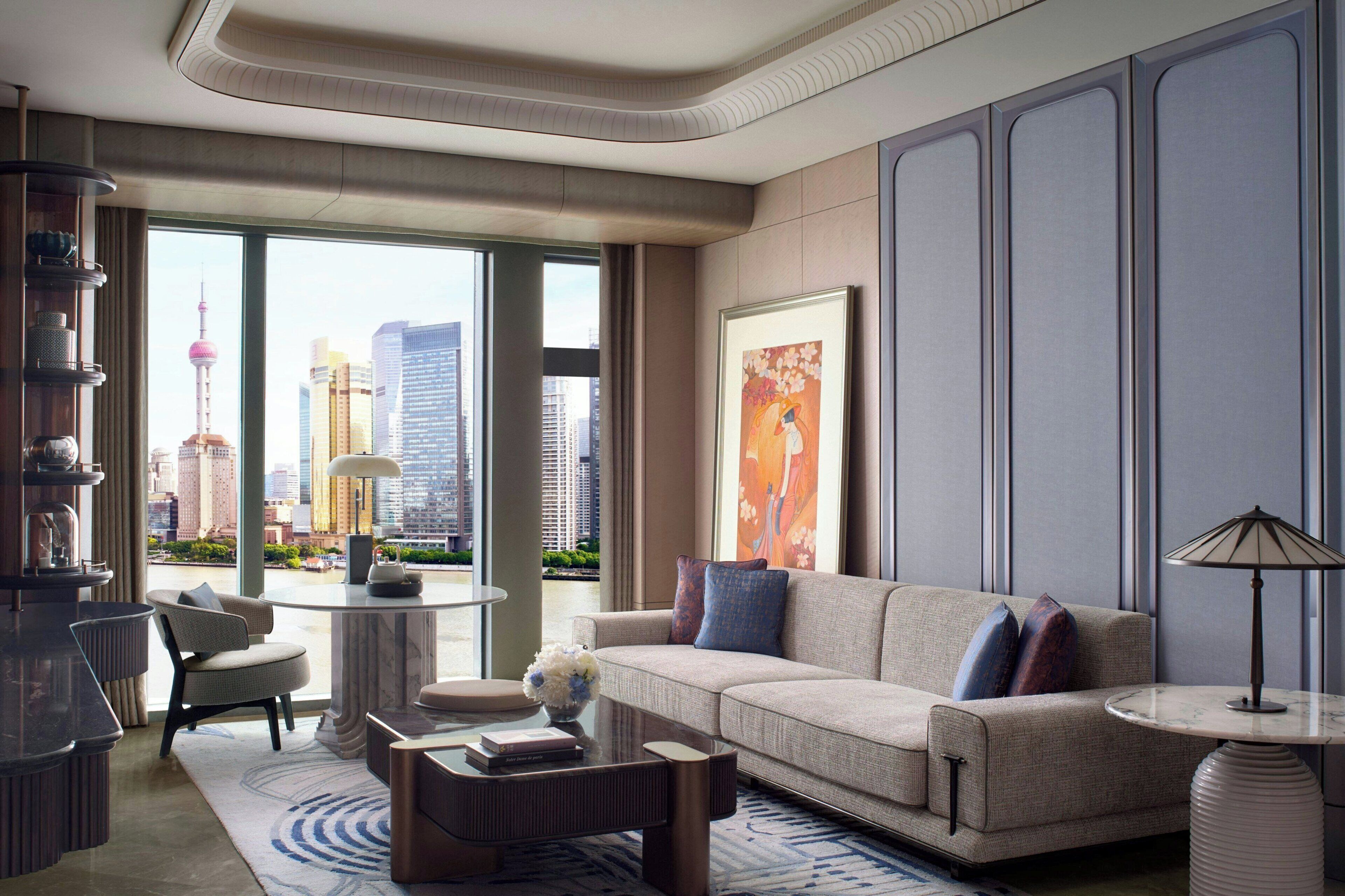 Suite, 1 kingsize-seng (View) | Minibar, safe på rommet, skrivebord og blendingsgardiner