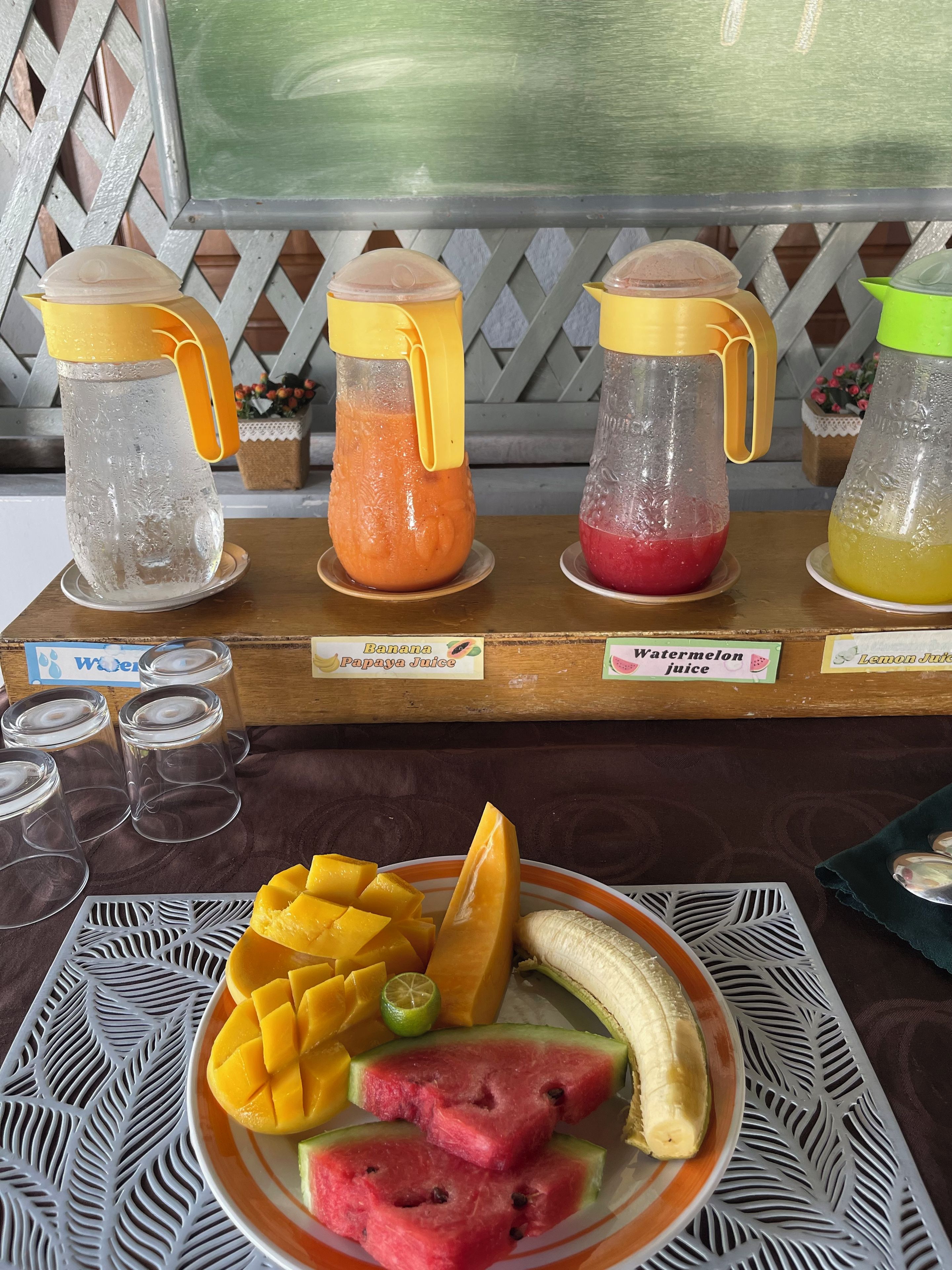 朝食ビュッフェ