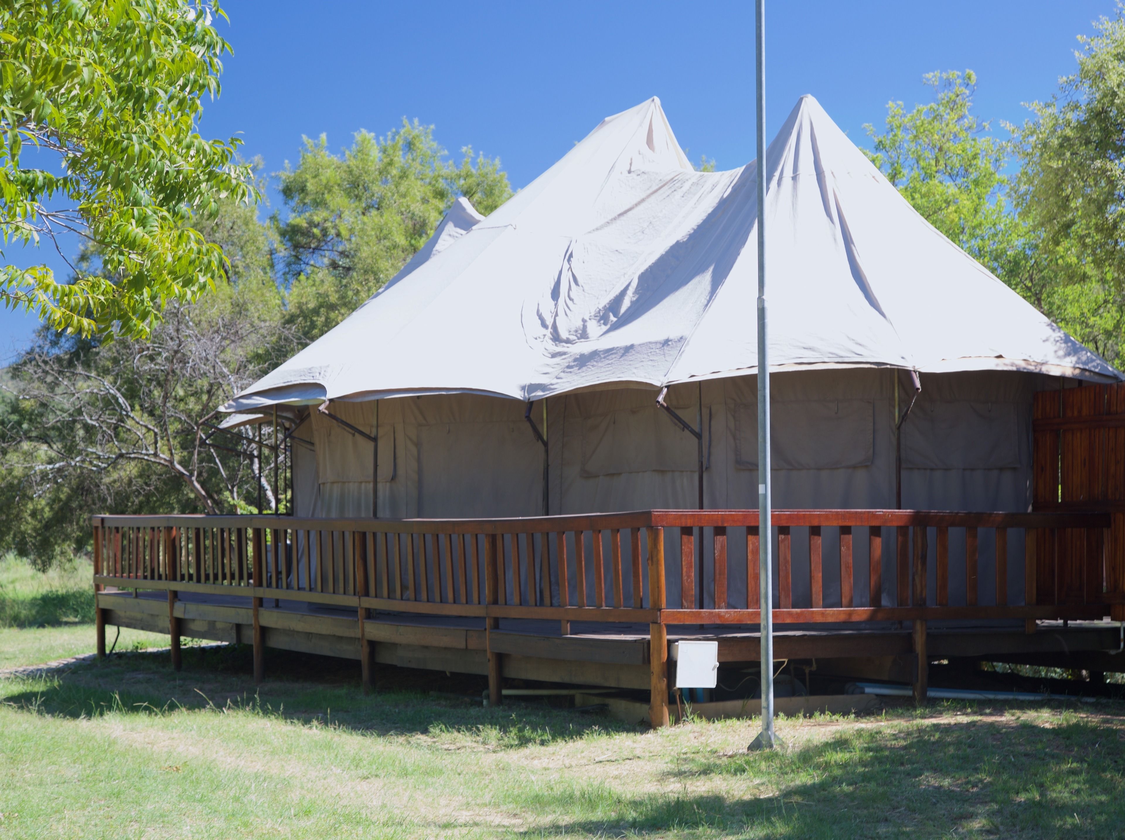 Fassade der Unterkunft