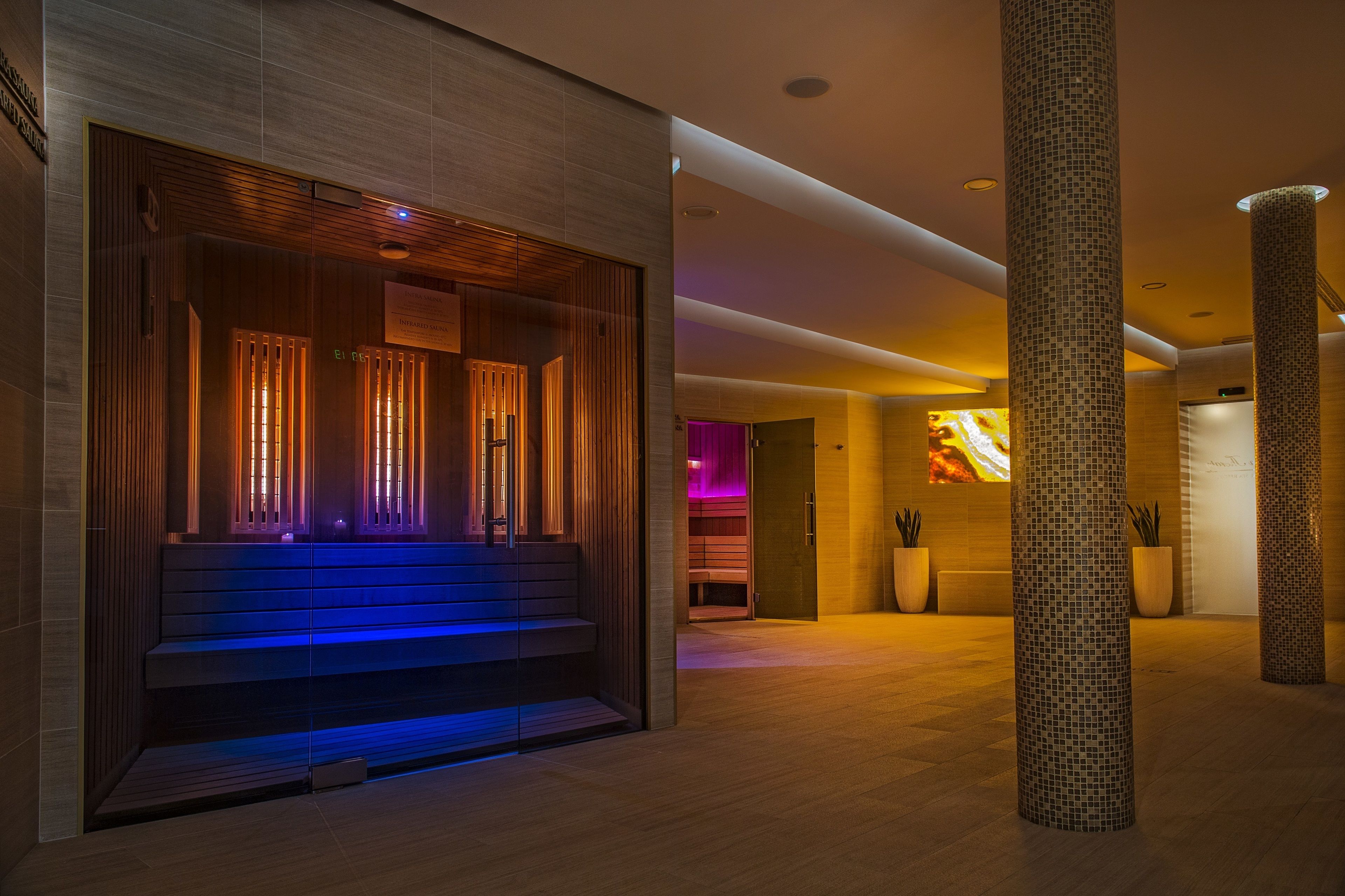 sauna, hot tub, steam room, massages
