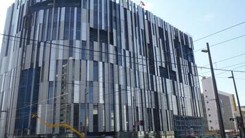 Thành phố nhìn từ nơi lưu trú