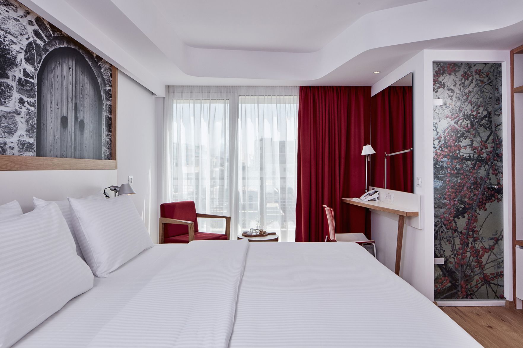 Literie de qualité supérieure, minibar, coffres-forts dans les chambres