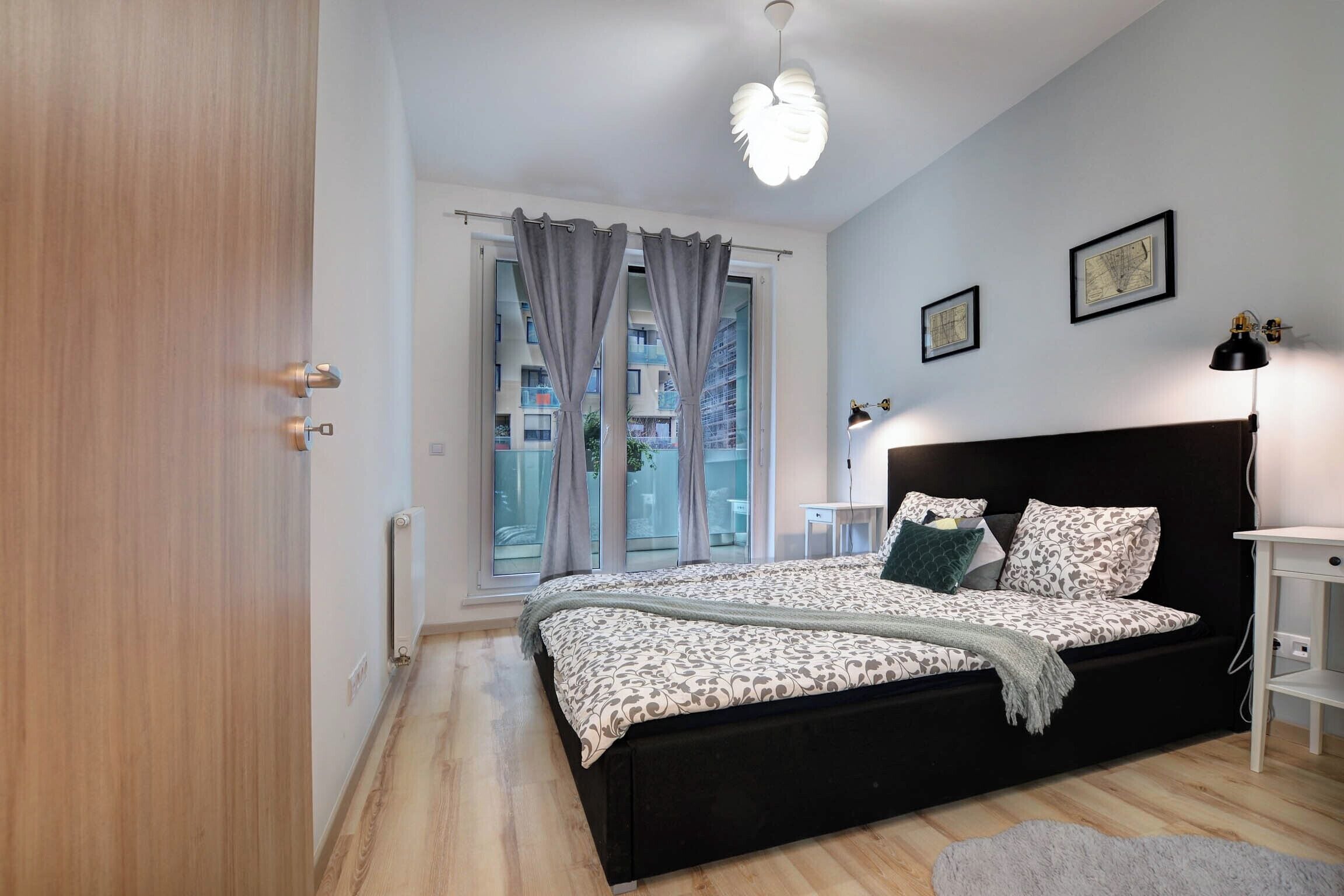 Appartement Deluxe, 1 chambre | Ameublement personnalisé, rideaux occultants, fer et planche à repasser