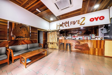 Sala de estar en el lobby