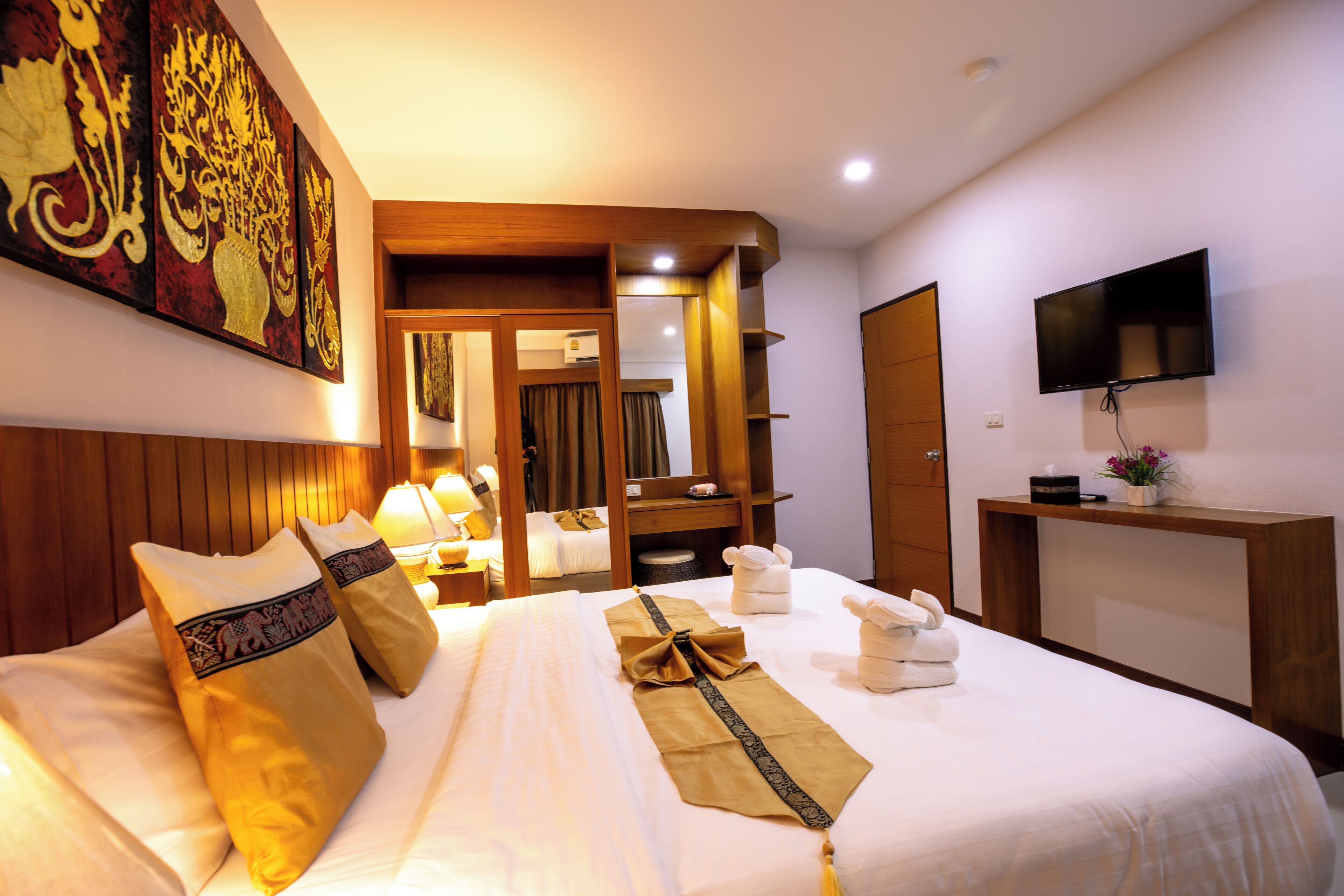 Habitació doble | Roba de llit d'alta qualitat i cobrellits 