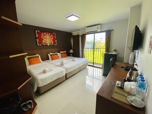 Triple Room | Premium bedding, down comforters, memory foam beds, minibar - Huen Jao Ban Hotel (Chiang Mai)