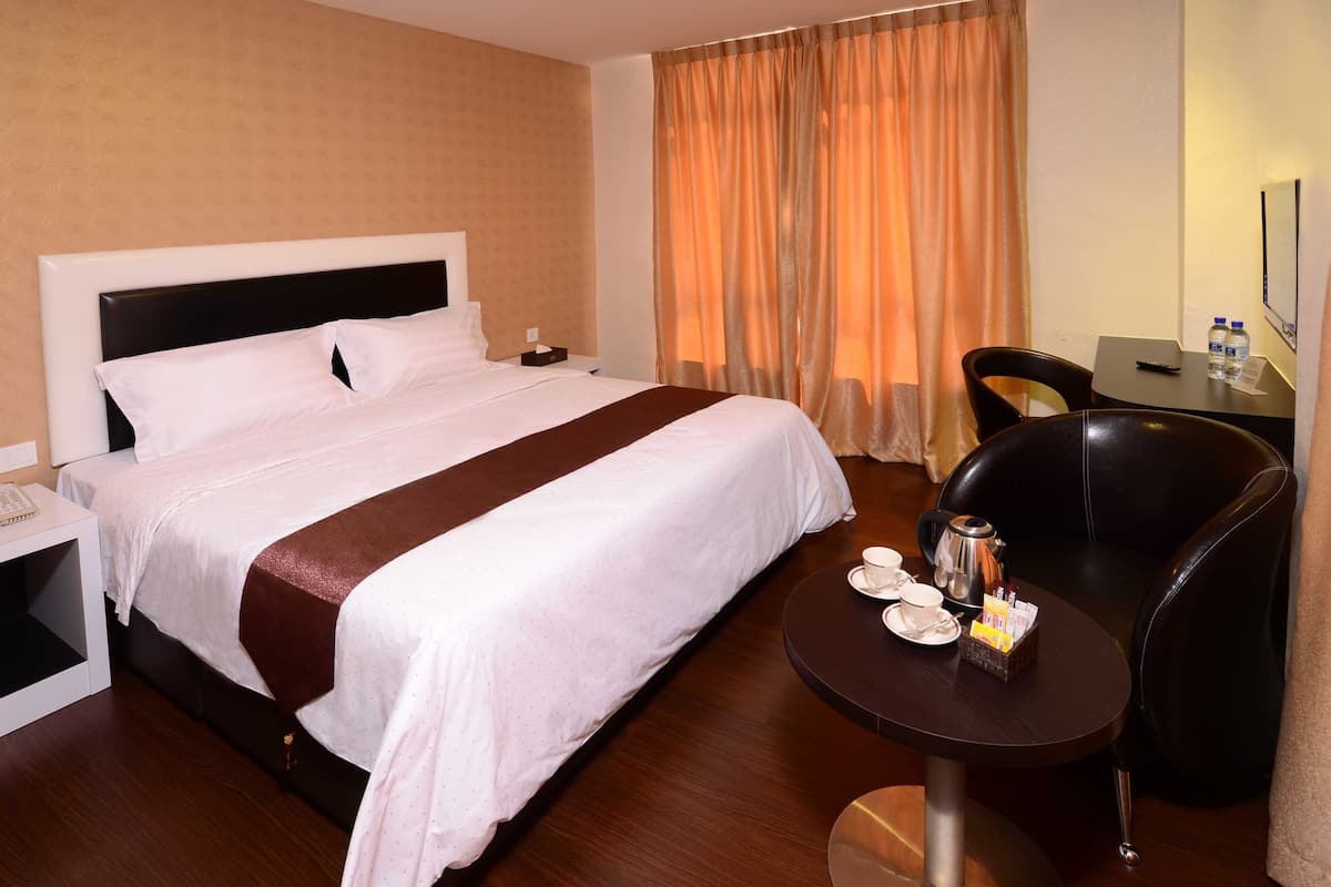 In-room safe, desk, iron/ironing board (on request), rollaway beds