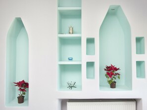 Villa, 3 Bedrooms | Living area - Grey Villa (Santorini)