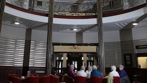 Sitteområde i lobbyen