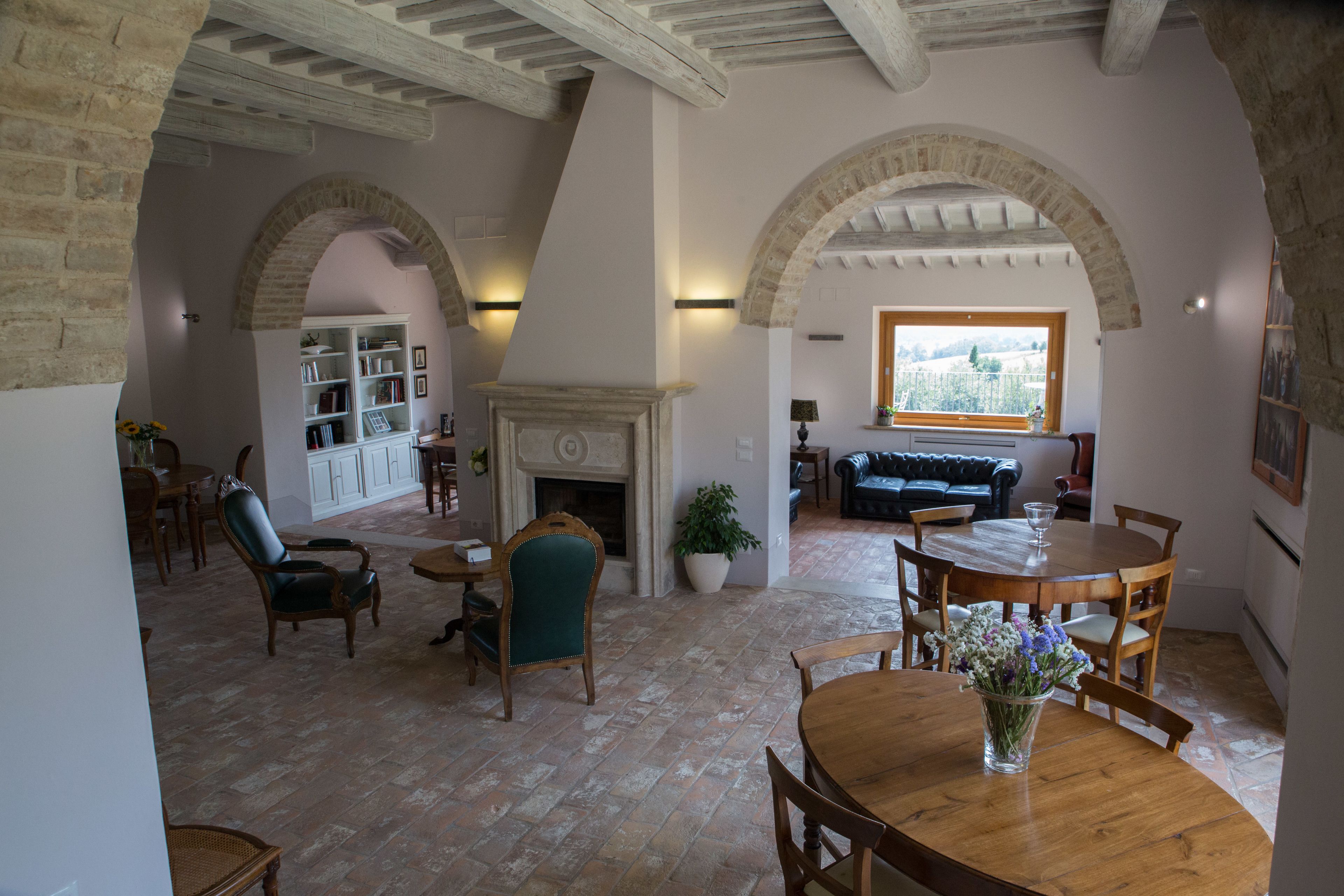 Interior entrance