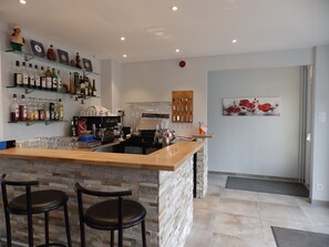 Café da manhã, almoço e jantar