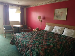 Desk, iron/ironing board, free WiFi, bed sheets