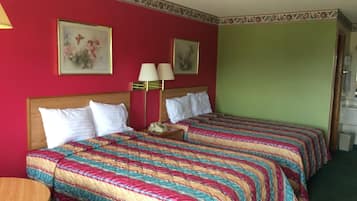 Desk, iron/ironing board, free WiFi, bed sheets