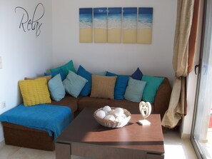 Living area - Lagada Bay Resort (Sitia)