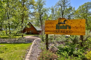 Entrée de l’hébergement