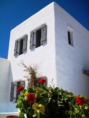 Front of property - Aeraki Villas (Paros)