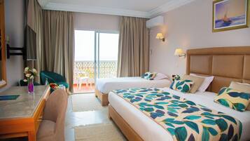 Standard Triple Room, Balcony, Sea View | Free WiFi