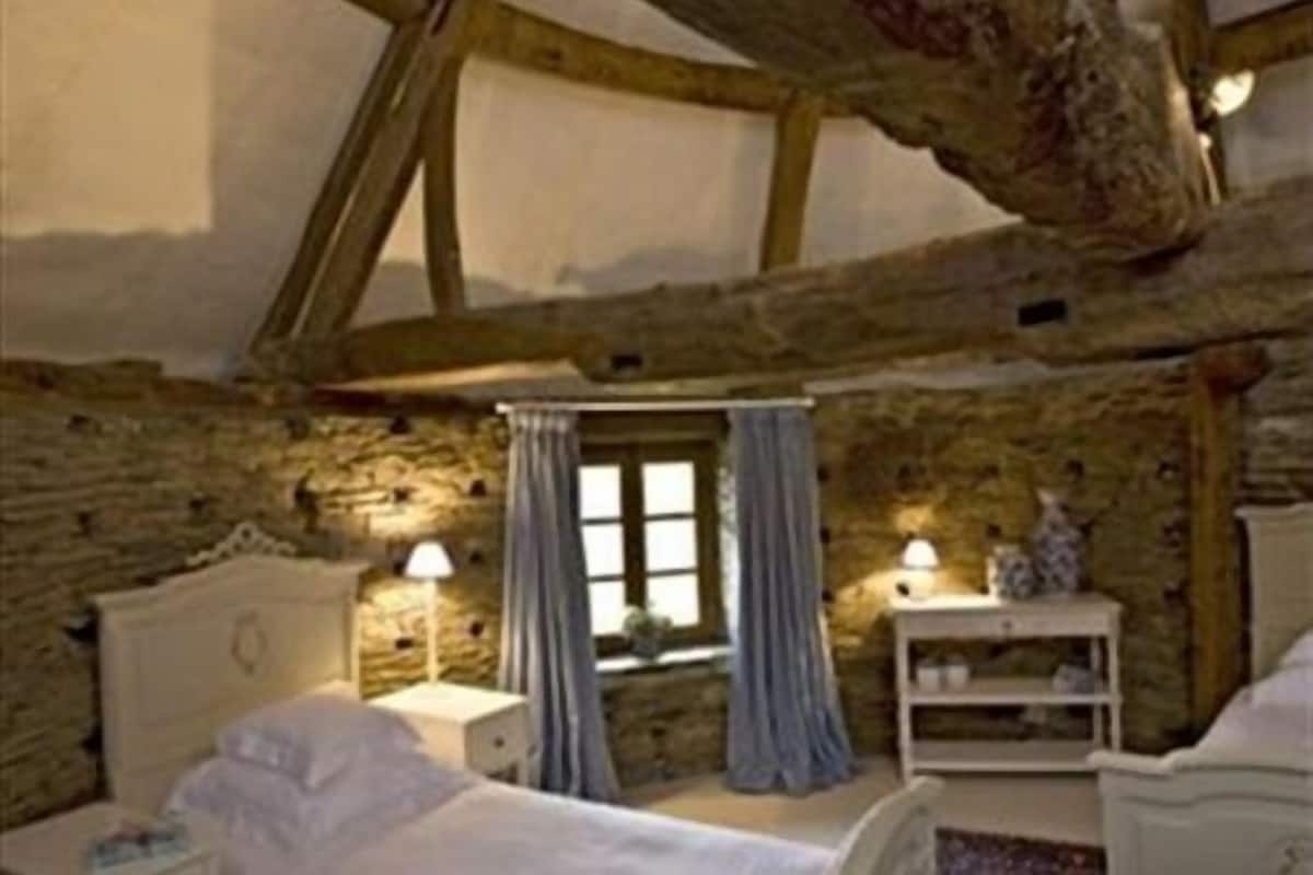 Cottage, salle de bains privée (la coulombe)