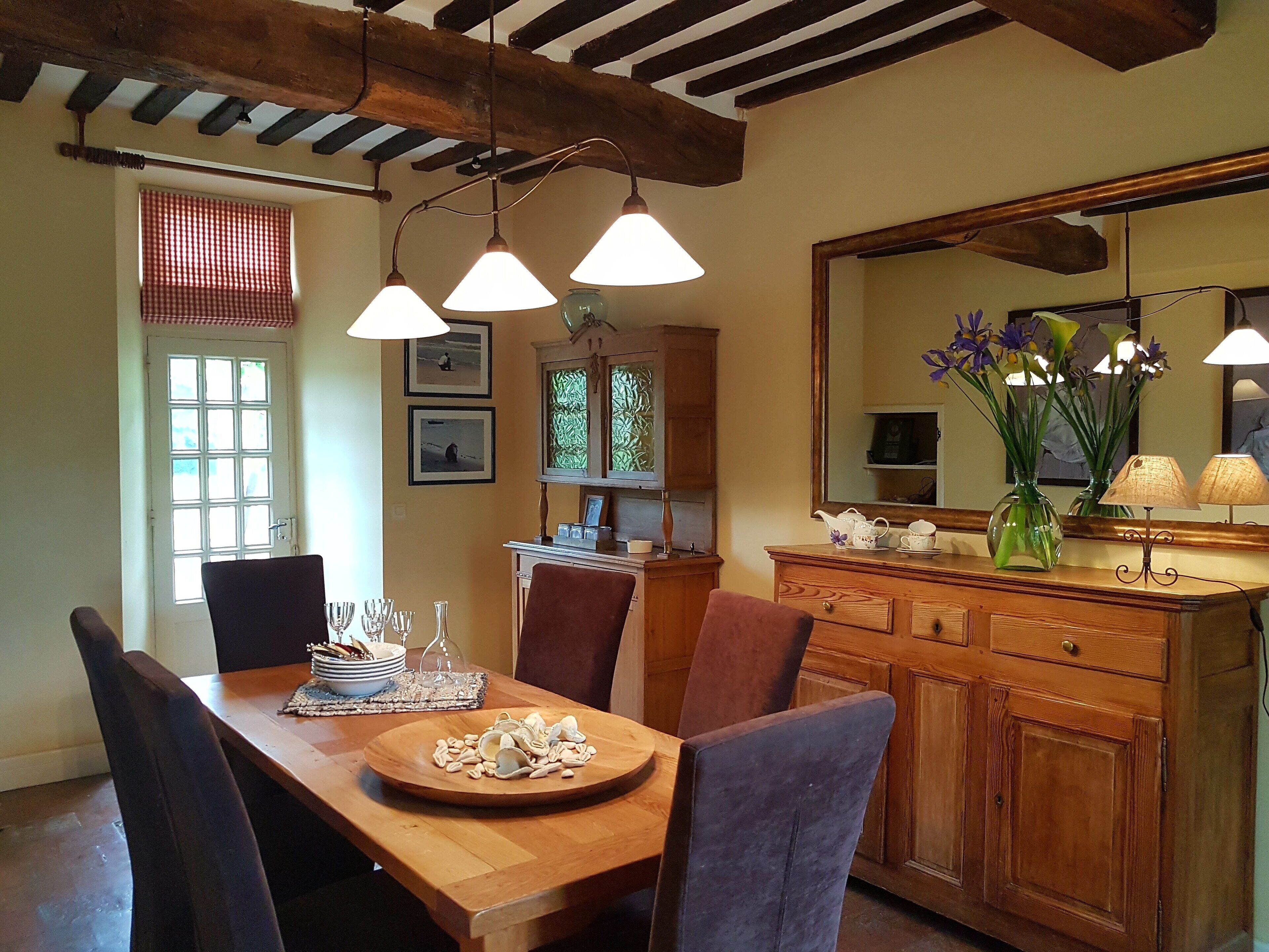 Phòng 3, phòng tắm riêng, quang cảnh vườn (Room 19) | Khu ăn uống