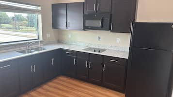 Classic Studio Suite, 2 Queen Beds | Desk, laptop workspace, free WiFi