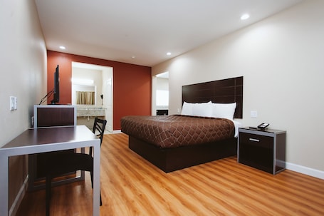 Room, 1 King Bed, Non Smoking | View from room. Palace Inn 290 & Jones Rd