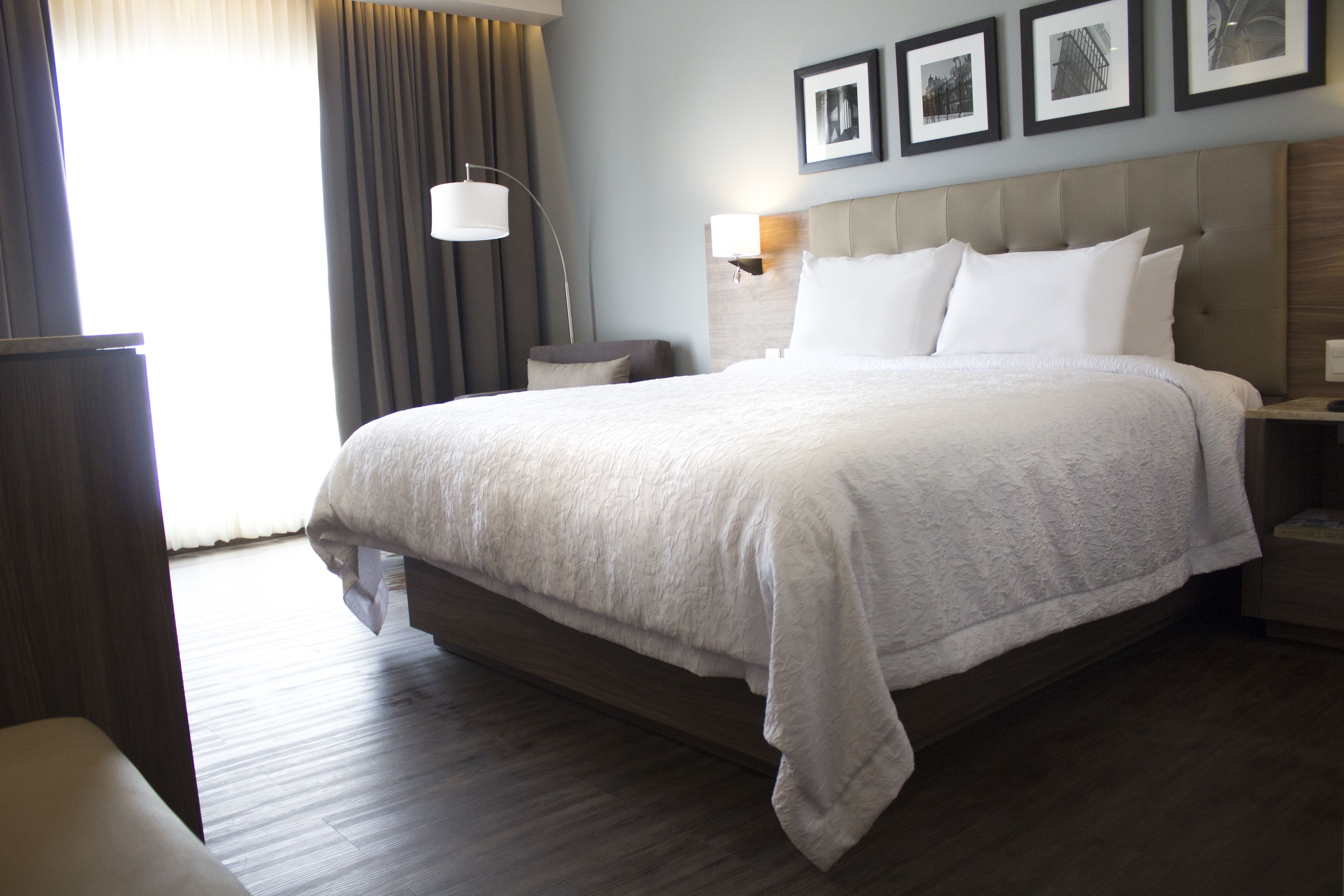 In-room safe, desk, laptop workspace, soundproofing